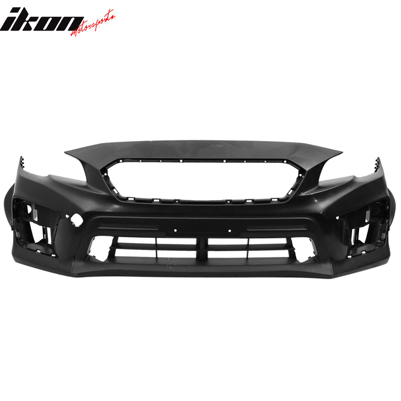 2018-2021 Subaru WRX STI WRC Style 2PC Front Bumper Canards PU
