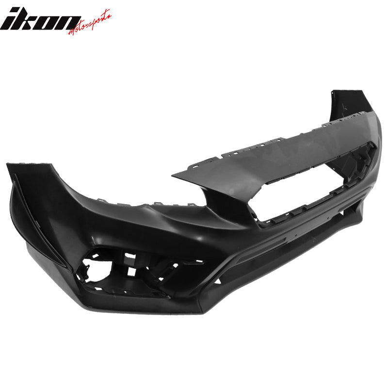 2018-2021 Subaru WRX STI WRC Style 2PC Front Bumper Canards PU