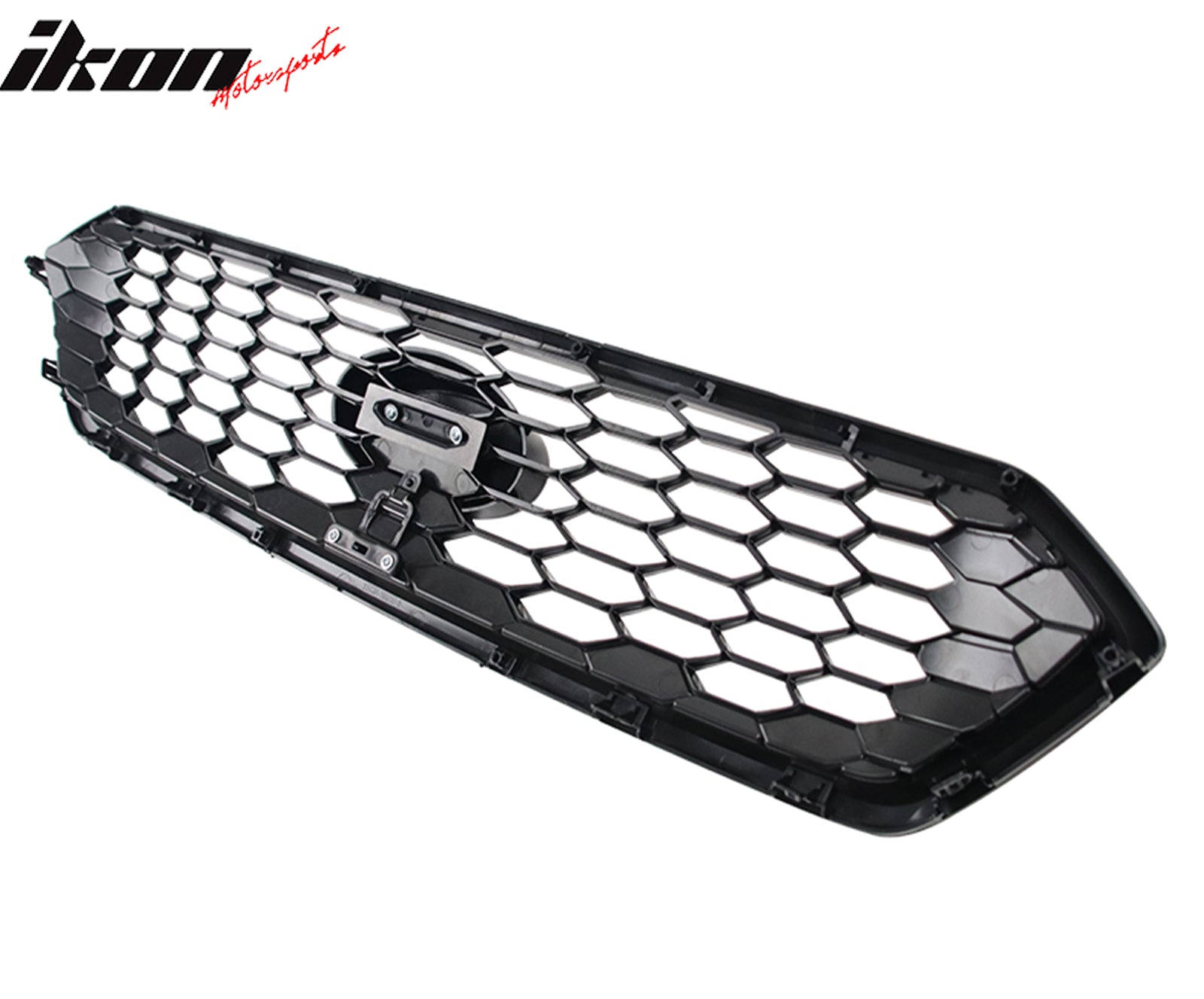 2018-2021 Subaru WRX Gloss Black W/ Red JDM Front Bumper Grille ABS