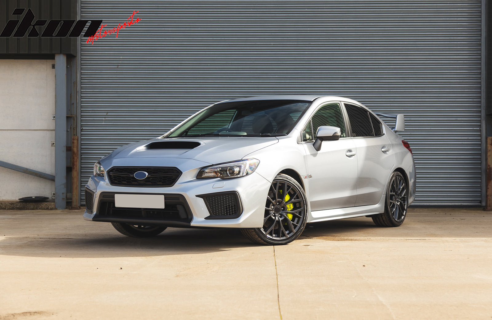 2018-2021 Subaru WRX Gloss Black STI Style Front Bumper Grille ABS