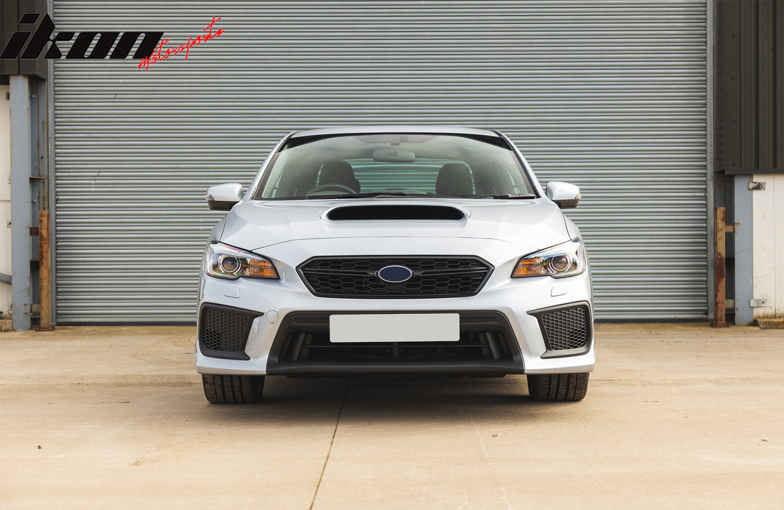 2018-2021 Subaru WRX Gloss Black STI Style Front Bumper Grille ABS