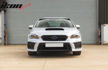 2018-2021 Subaru WRX Gloss Black STI Style Front Bumper Grille ABS