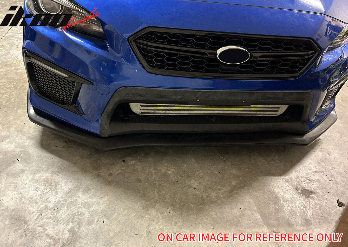 2018-2021 Subaru WRX Gloss Black W/ Red STI Style Front Grille ABS