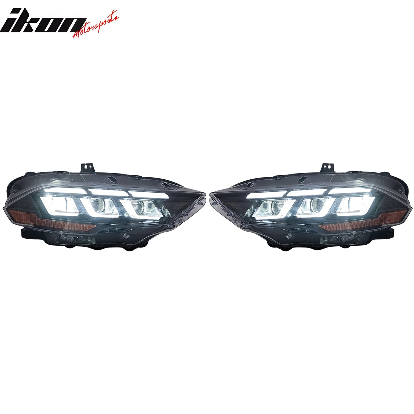 2018-2023 Ford Mustang Dark Horse Bumper Cover Switchback Headlight PP