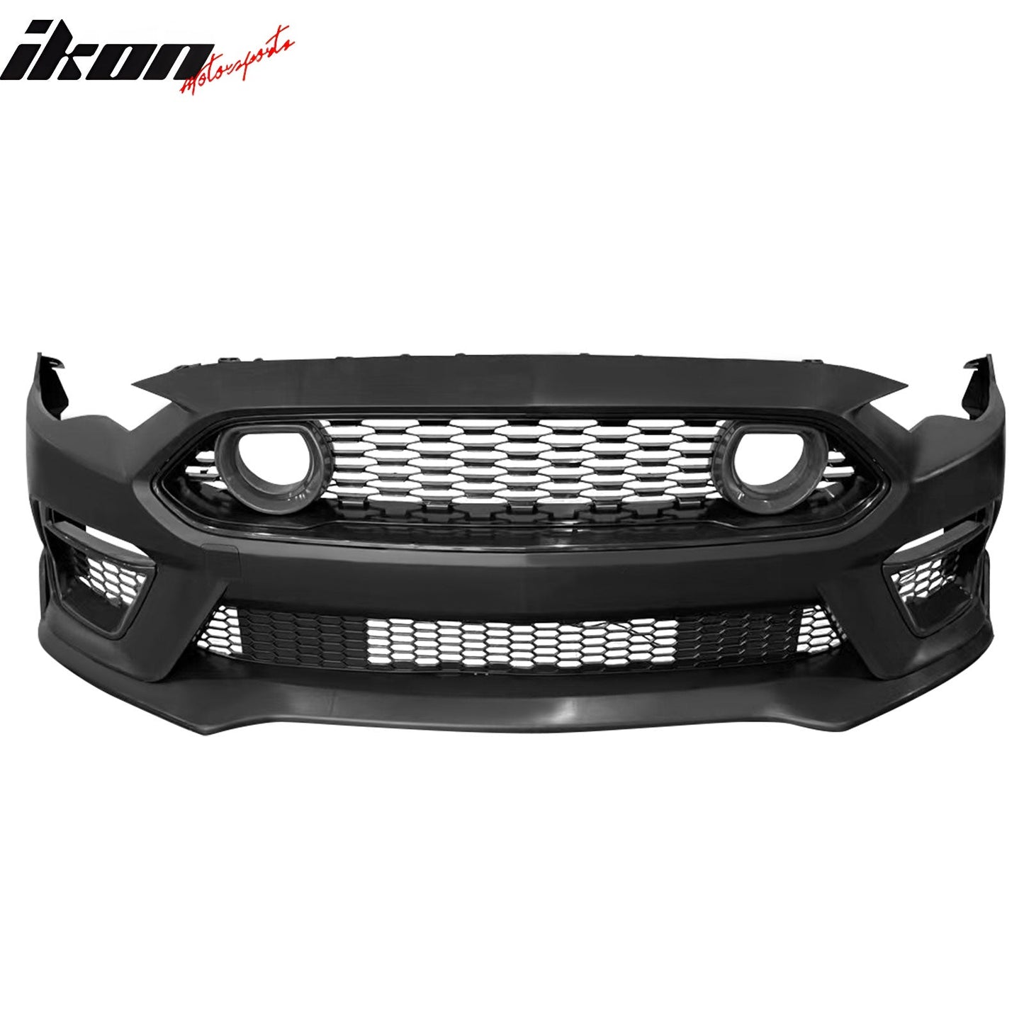 2018-2023 Ford Mustang Mach 1 Front Bumper Cover LED Headlights W/ Lip