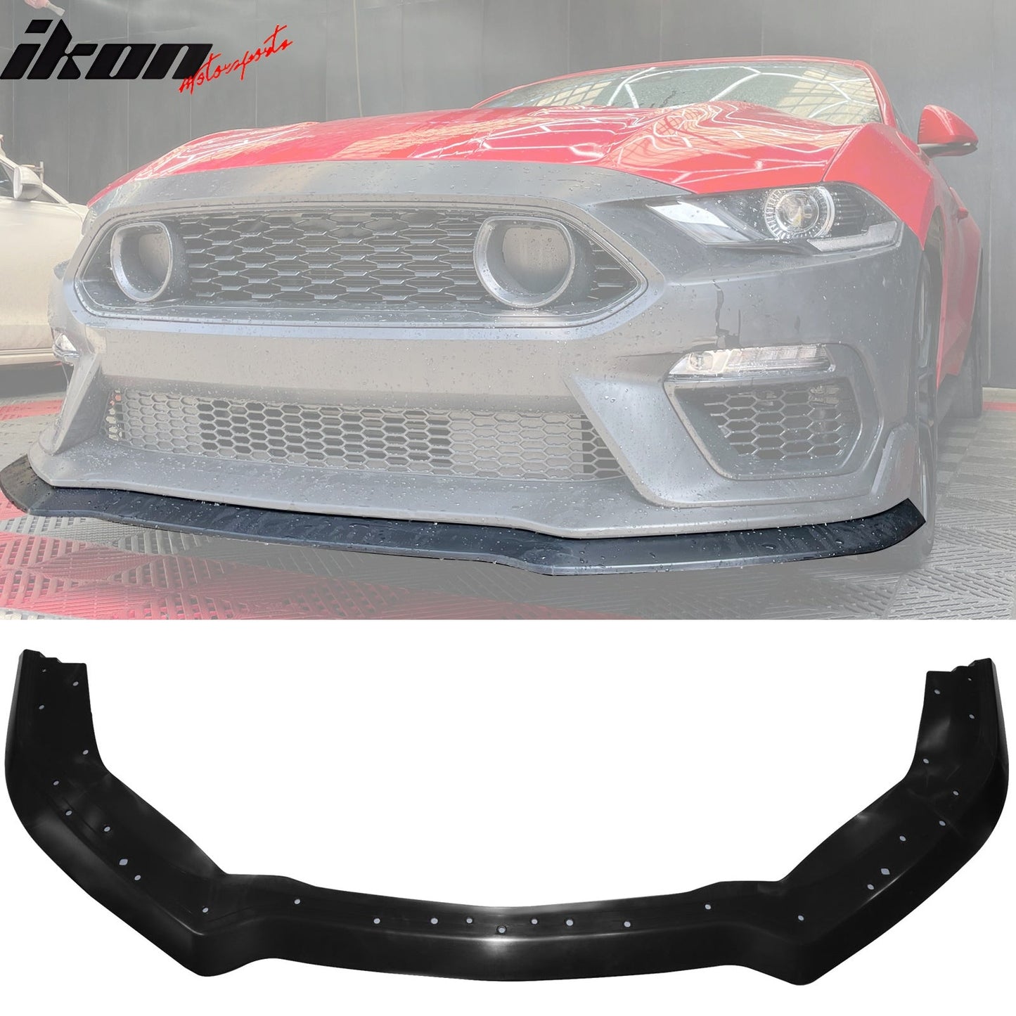 2018-2023 Ford Mustang Mach 1 Front Bumper Cover LED Headlights W/ Lip