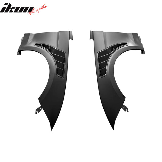 2018-2023 Ford Mustang GT500KR Style Front Fenders Aluminum Side Panel