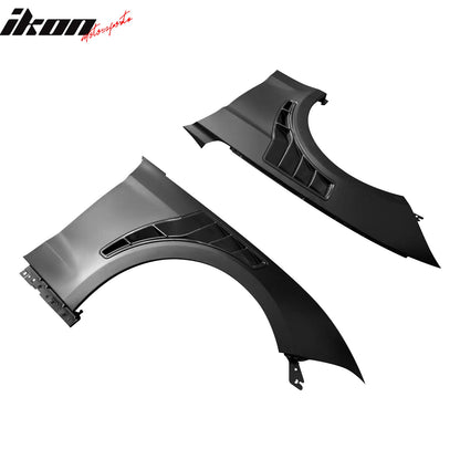 2018-2023 Ford Mustang GT500KR Style Front Fenders Aluminum Side Panel