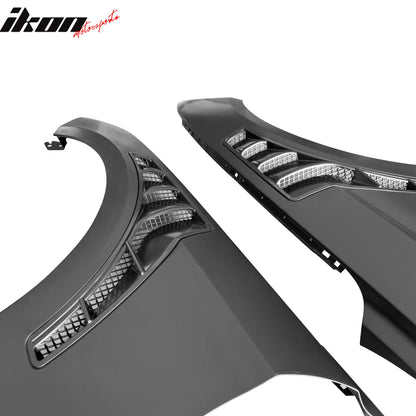 2018-2023 Ford Mustang GT500KR Style Front Fenders Aluminum Side Panel