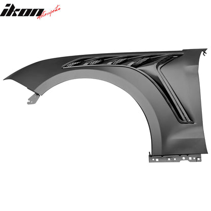 2018-2023 Ford Mustang GTD Style Front Fenders Aluminum Side Panel