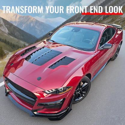 2018-2023 Ford Mustang GT500KR Style Front Hood Engine Bonnet Aluminum