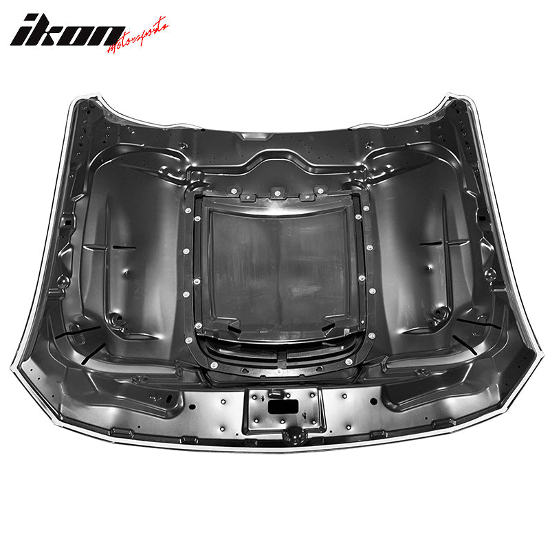 2018-2023 Ford Mustang Hood GT500 Style Unpainted Car Hood Aluminum