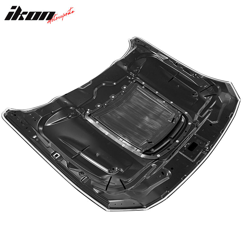 2018-2023 Ford Mustang Hood GT500 Style Unpainted Car Hood Aluminum