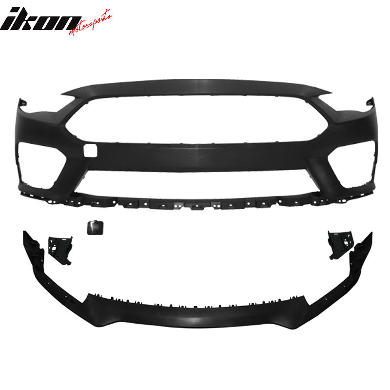 2018-2023 Ford Mustang Mach 1 Style Unpainted Front Bumper Cover PP