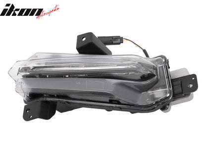 2019-2024 Chevy Camaro SS Unpainted Front Bumper Turn Signal Gloss Black Lip