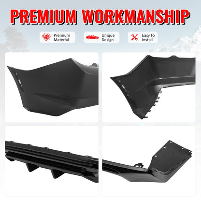 2019-2024 Chevy Camaro LT/LS/SS OE Rear Bumper Cover & Gloss Diffuser