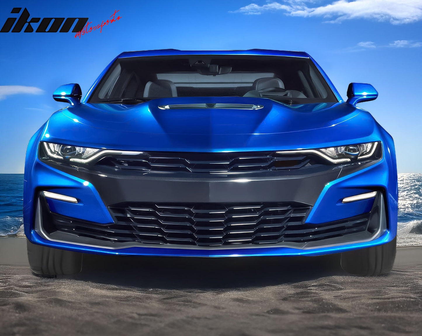 2019-2024 Chevy Camaro SS Unpainted Front Bumper Cover DRL Turn Signal