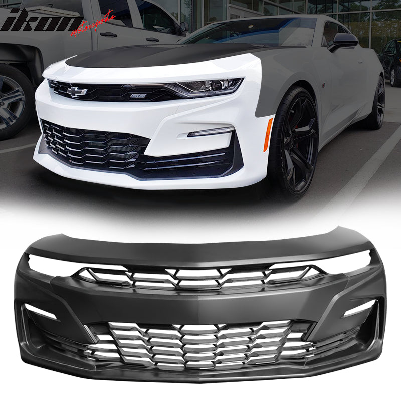 2019-2024 Chevy Camaro SS Unpainted Front Bumper Cover DRL Turn Signal