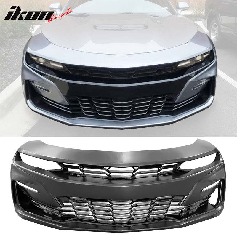 2019-2024 Chevy Camaro SS Style Front Bumper Cover W/ Turn Signal DRL