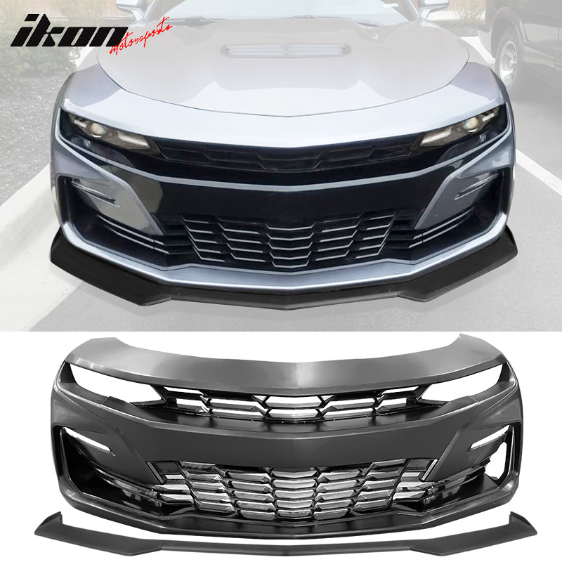 2019-2024 Chevy Camaro SS Front Bumper Daytime Running Light Matte Lip