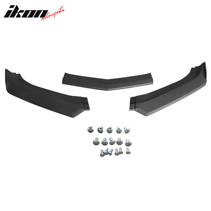 2019-2024 Chevy Camaro SS Front Bumper Turn Signal DRL Matte Black Lip