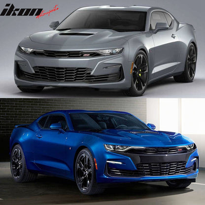 2019-2024 Chevy Camaro SS Models Only Black Front Bumper Lower Grille ABS