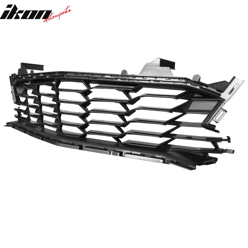 2019-2024 Chevy Camaro SS Models Only Black Front Bumper Lower Grille ABS