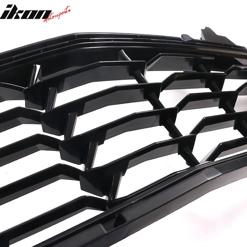 2019-2024 Chevy Camaro SS Models Only Black Front Bumper Lower Grille ABS