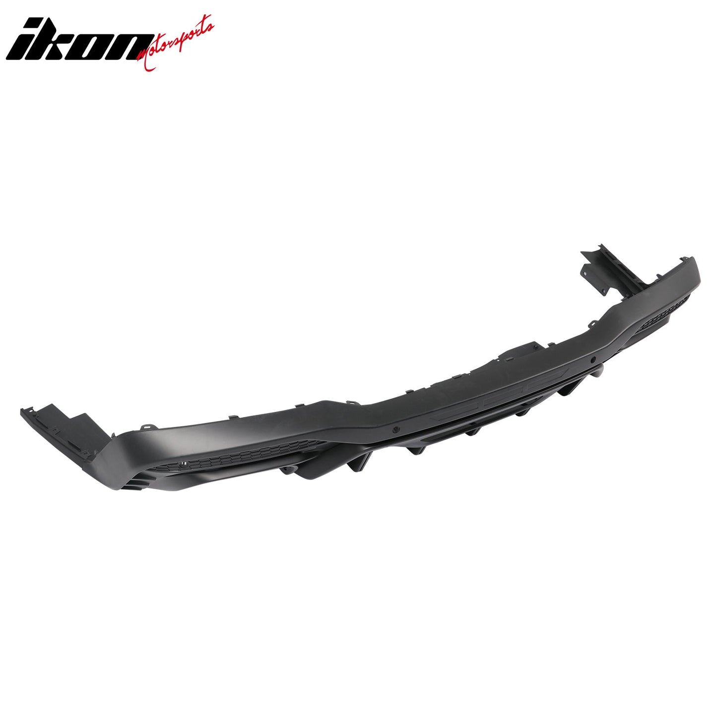 2024-2026 Ford Mustang Rear Bumper Diffuser Rock Style Matte Black