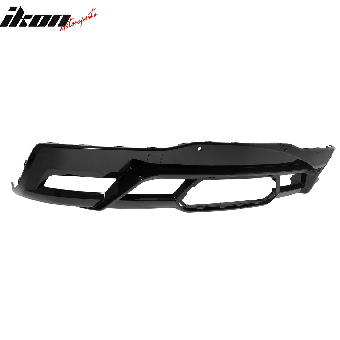 2020-2025 Chevy Corvette C8 Rear Diffuser Lip + Exhaust Muffler Pipe