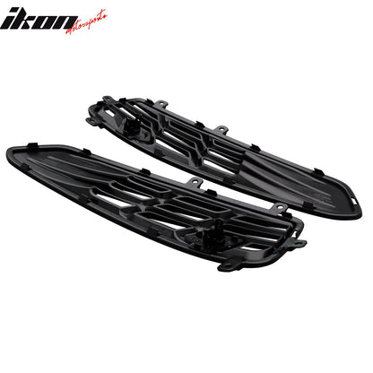 2020-2025 Chevy Corvette C8 Z06 Style Rear Bumper Cover W/ Grilles PP