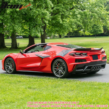 2020-2025 Chevy Corvette C8 Z06 Style Rear Bumper Cover W/ Grilles PP