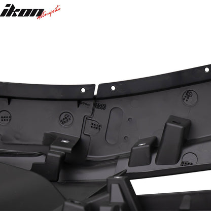 2020-2025 Chevy Corvette C8 Z06 Style Rear Bumper Cover W/ Grilles PP