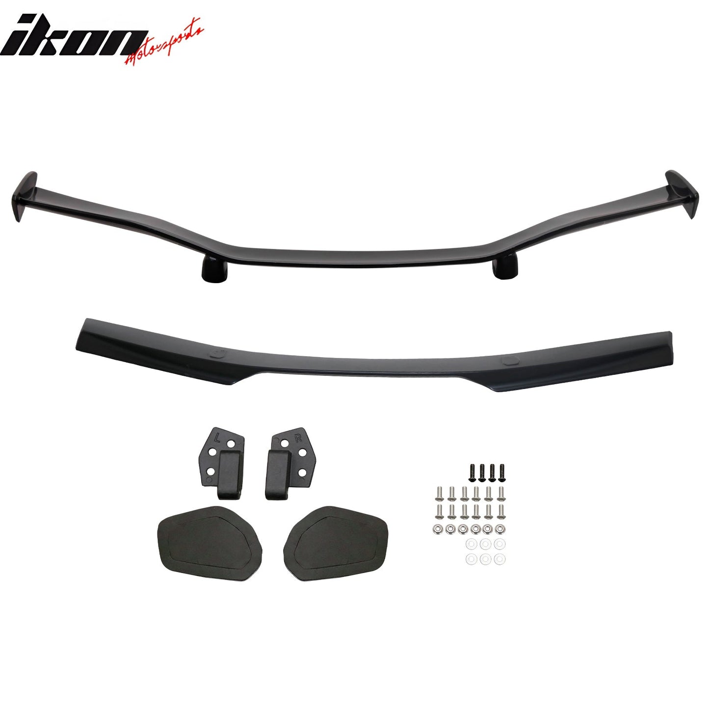 2020-2025 Chevy Corvette C8 Z07 Style Primer Black Trunk Spoiler Panel