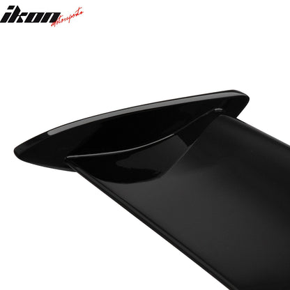 2020-2025 Chevy Corvette C8 Z07 Style Pearl Black Trunk Spoiler Panel