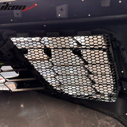 2020-2025 Chevy Corvette Stingray Z51 Front Bumper Lower Grilles ABS