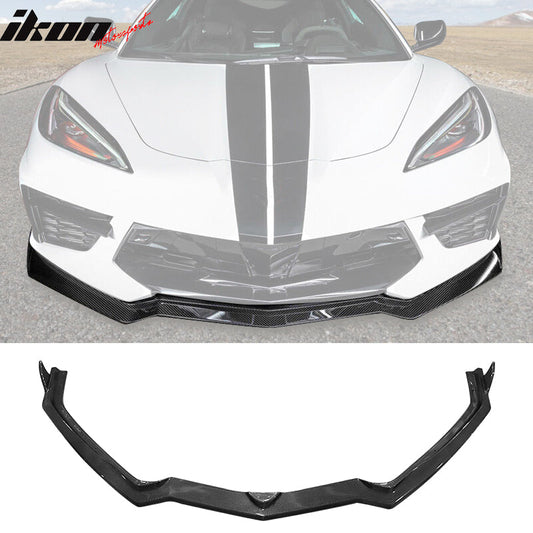 2020-2025 Chevrolet Corvette C8 Carbon Fiber Front Lip SplitterSpoiler