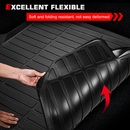 2020-2025 Toyota GR Supra Waterproof Rear Cargo Liners Trunk Mats TPE