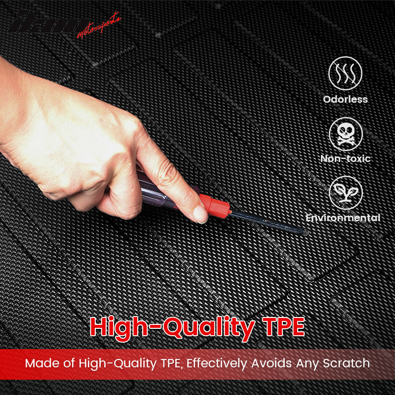 2020-2025 Toyota GR Supra Waterproof Rear Cargo Liners Trunk Mats TPE