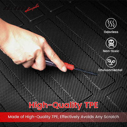 2020-2025 Toyota GR Supra Waterproof Rear Cargo Liners Trunk Mats TPE