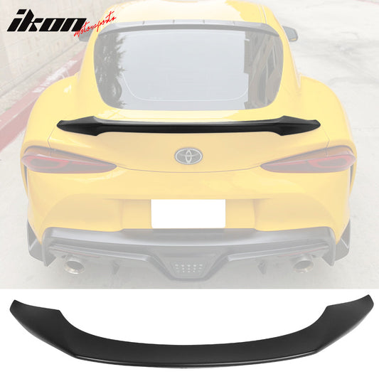 2020-2025 Toyota Supra GR MK5 TRD Style Matte Black Trunk Spoiler ABS