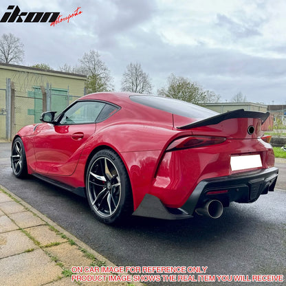 2020-2025 Toyota GR Supra Rear Bumper Splitters AG Carbon Fiber Print