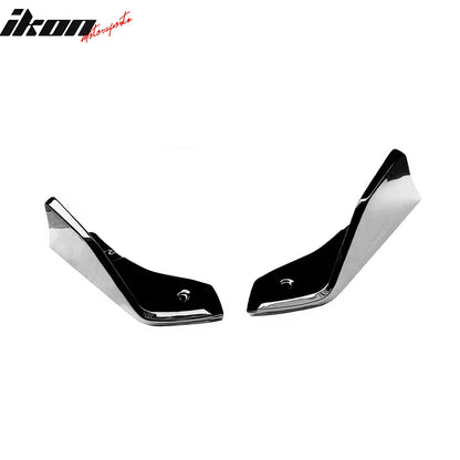2020-2025 Toyota GR Supra Rear Bumper Splitters AG Gloss Black Aprons