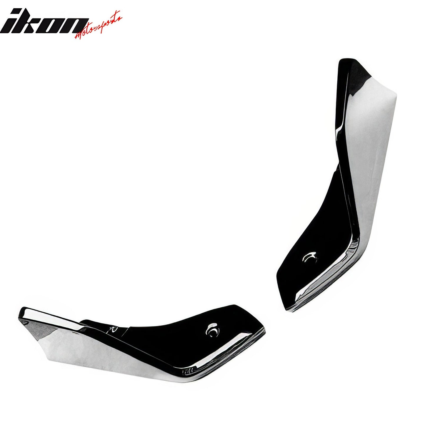 2020-2025 Toyota GR Supra Rear Bumper Splitters AG Gloss Black Aprons