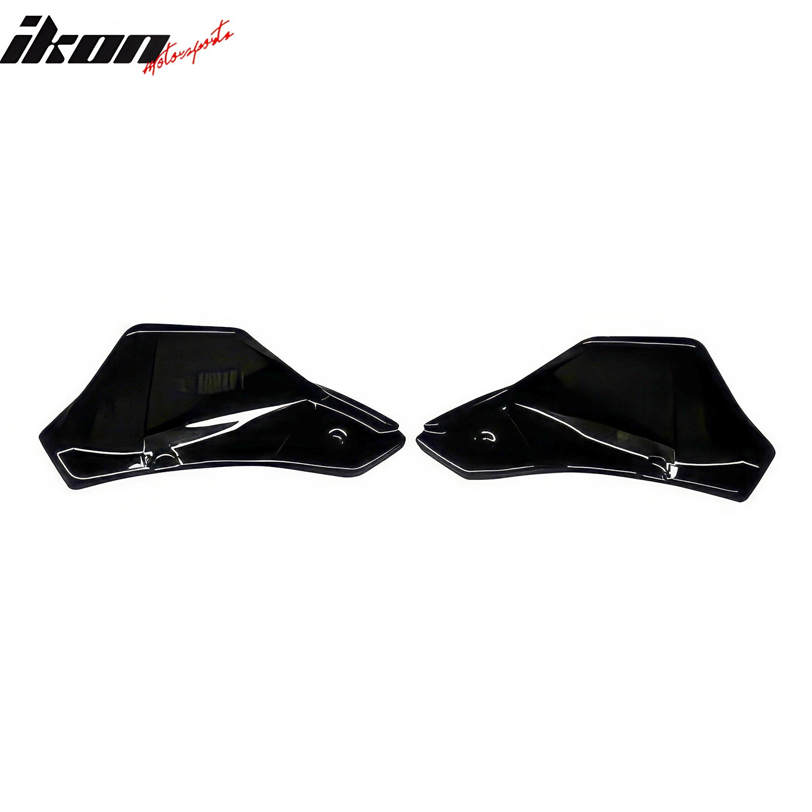 2020-2025 Toyota GR Supra Rear Bumper Splitters AG Gloss Black Aprons