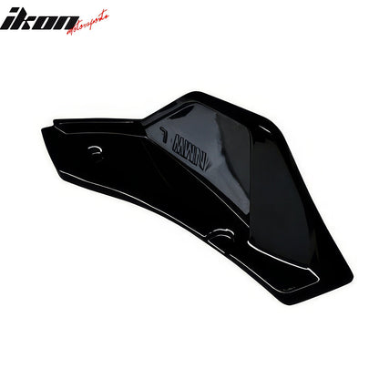 2020-2025 Toyota GR Supra Rear Bumper Splitters AG Gloss Black Aprons