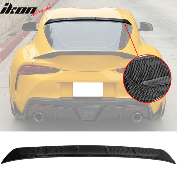 2020-2025 Toyota GR Supra A90 Roof Spoiler Carbon Fiber Rear Window Visor