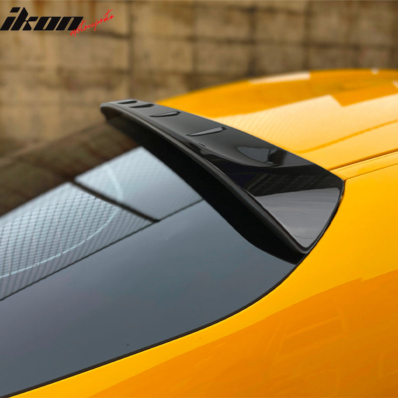 2020-2025 Toyota GR Supra & Supra Painted #202 Black Roof Spoiler ABS