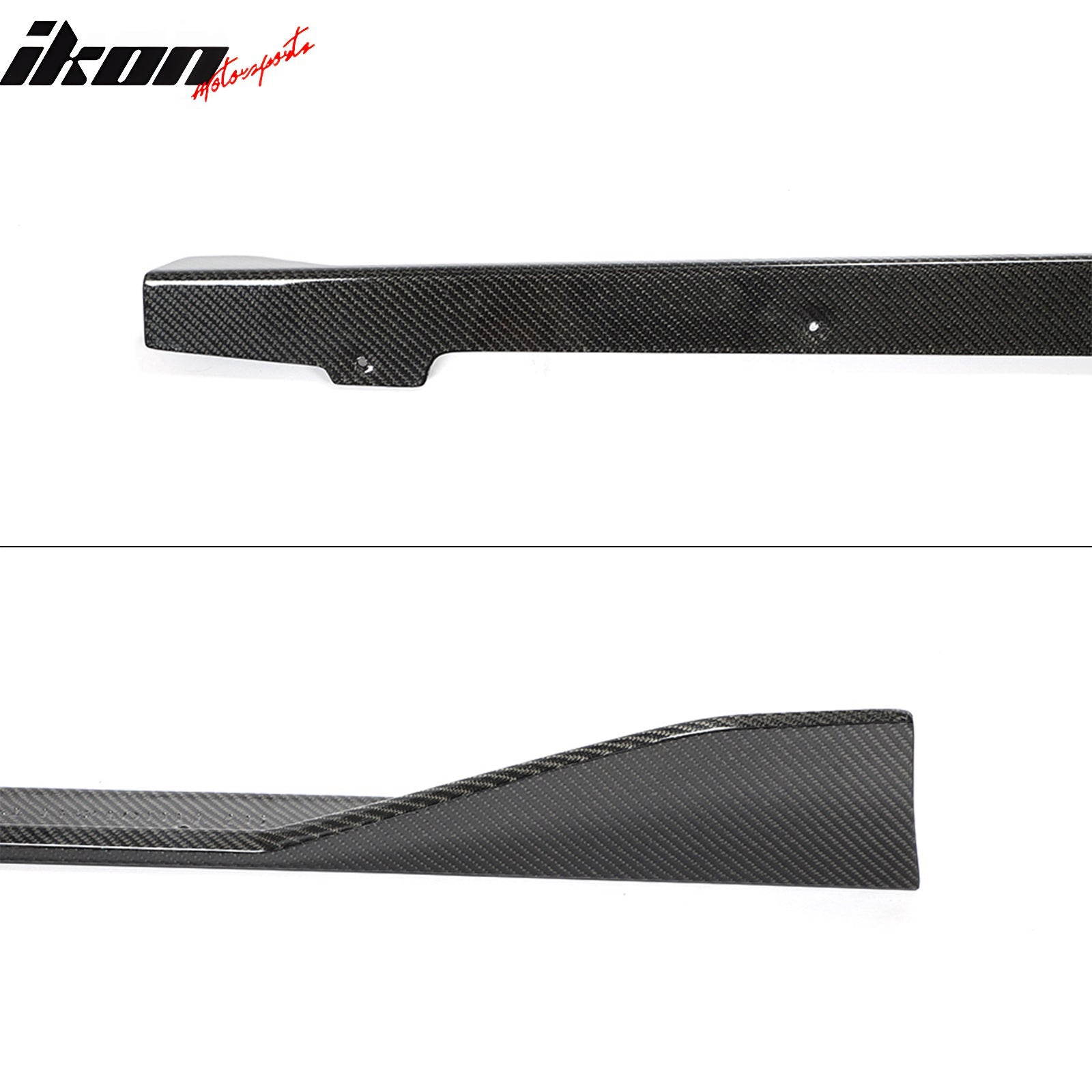 2020-2025 Toyota GR Supra A90 MZ Speed Side Skirts Gloss Carbon Fiber