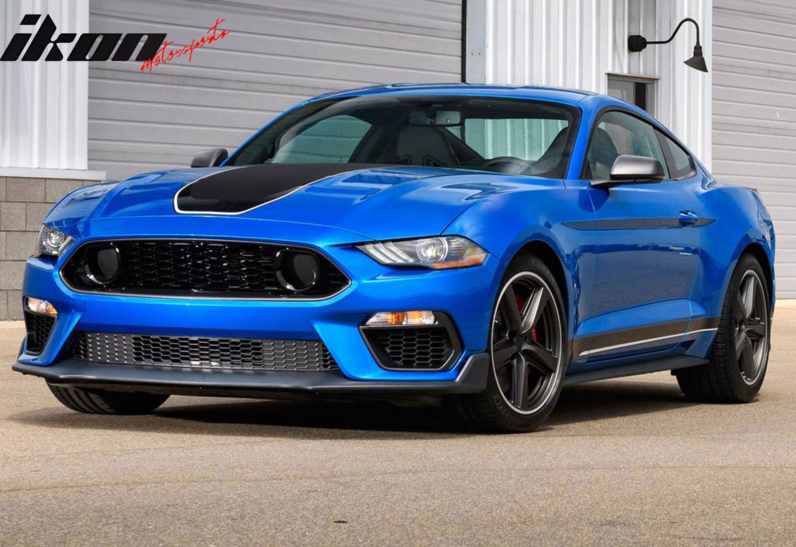 2021-2023 Ford Mustang Mach 1 Grill Black Front Mesh Car Grille ABS